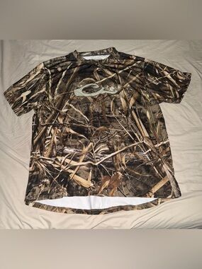 Drake Camo Short Sleeve Shirt - Brown, Tan, Black